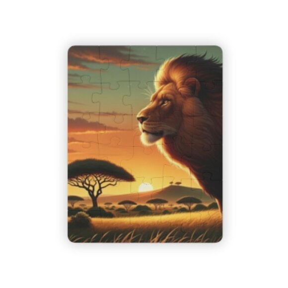 Kids' Puzzle, 30-Piece/Lion - Picture 1 of 3